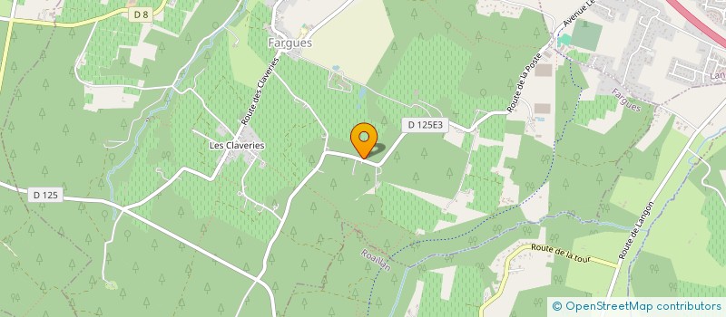 localisation de l'entreprise MADAME JULIETTE BONNARD  FARGUES