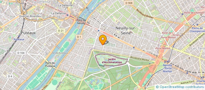localisation de l'entreprise MADAME JULIETTE BONNASSE à NEUILLY-SUR-SEINE