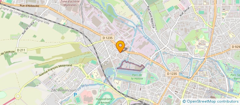 localisation de l'entreprise MADAME JULIETTE BOUBAAYA  AMIENS