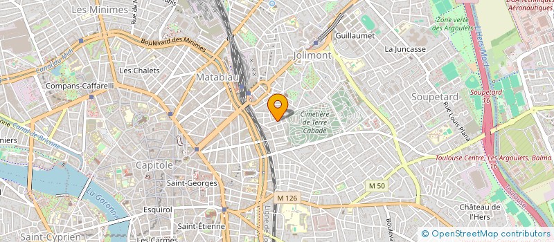 localisation de l'entreprise MADAME JULIETTE BOUGEAULT à TOULOUSE