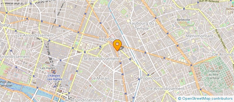 localisation de l'entreprise MADAME JULIETTE BOUQUIAUX  PARIS