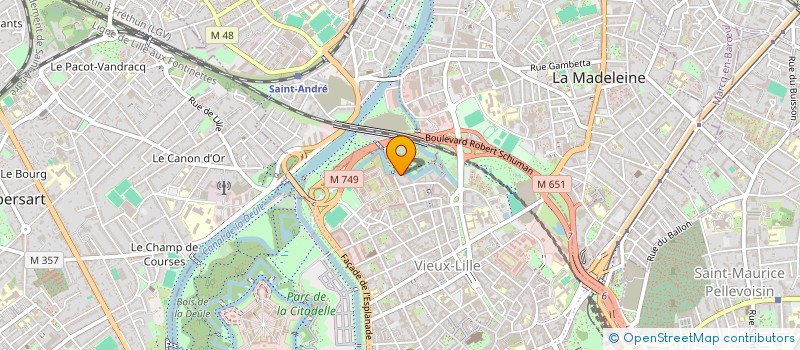 localisation de l'entreprise MADAME JULIETTE BOURLIER à LILLE