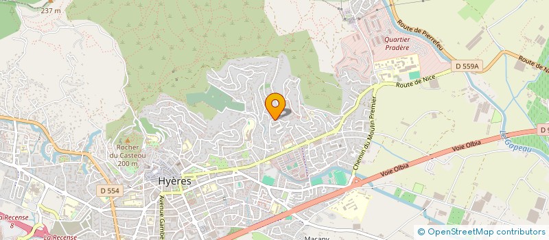 localisation de l'entreprise MADAME JULIETTE BOYER  TOULON