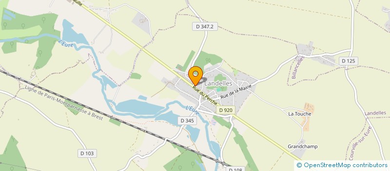 localisation de l'entreprise MADAME JULIETTE BRETON à PONTGOUIN