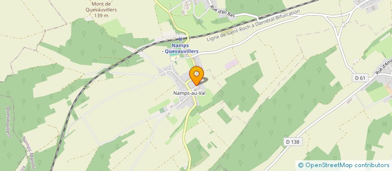 localisation de l'entreprise MADAME JULIETTE BRETON  NAMPS-MAISNIL