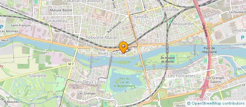 localisation de l'entreprise MADAME JULIETTE BROUET à TOURS