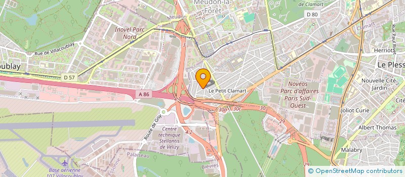 localisation de l'entreprise MADAME JULIETTE BUDAK à CLAMART