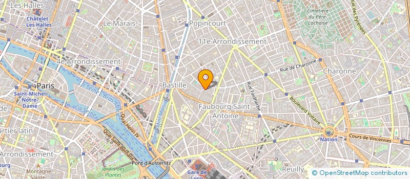 localisation de l'entreprise MADAME JULIETTE BULTEAU  PARIS