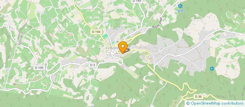 localisation de l'entreprise MADAME JULIETTE BUXTORF à BONNIEUX