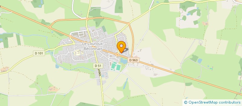 localisation de l'entreprise MADAME JULIETTE CADY  VAL D'ERDRE-AUXENCE