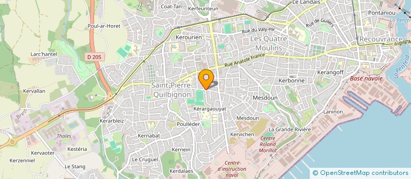 localisation de l'entreprise MADAME JULIETTE CAMENEN à BREST