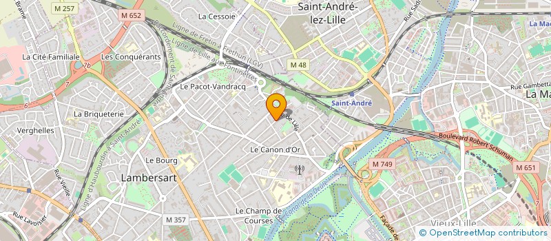 localisation de l'entreprise MADAME JULIETTE CARBONARO à LAMBERSART