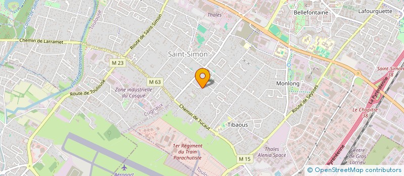localisation de l'entreprise MADAME JULIETTE CASTAY à TOULOUSE