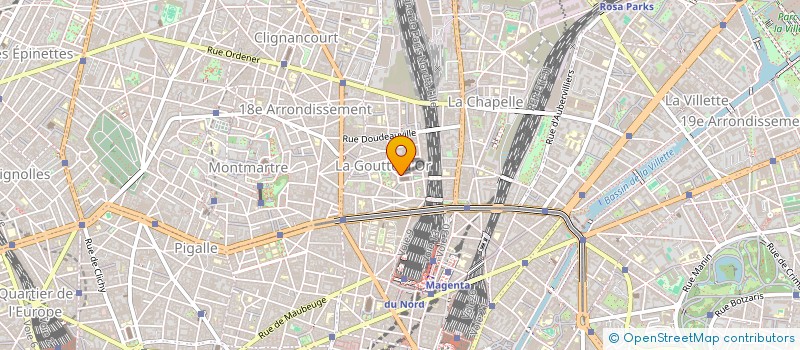 localisation de l'entreprise MADAME JULIETTE CATHO  PARIS