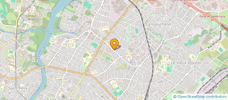 localisation de l'entreprise MADAME JULIETTE CAUVY  NANTES