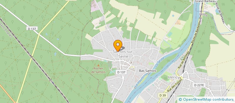 localisation de l'entreprise MADAME JULIETTE CHABOT à SAMOIS-SUR-SEINE