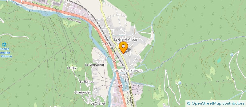 localisation de l'entreprise MADAME JULIETTE CHAPELLE  TOURS-EN-SAVOIE