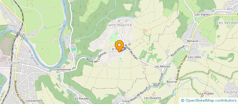 localisation de l'entreprise MADAME JULIETTE CHAPOTON à SAINT-MAURICE