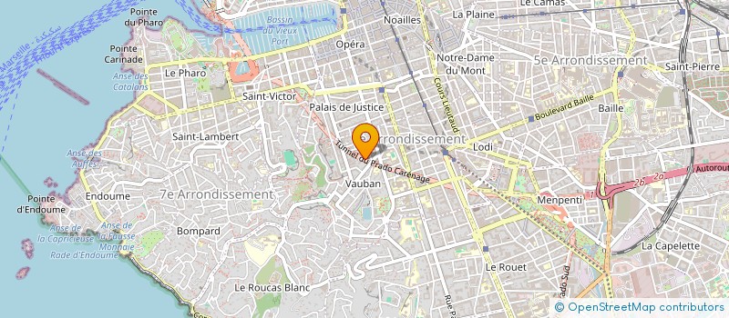 localisation de l'entreprise MADAME JULIETTE CHAPPUIS  MARSEILLE