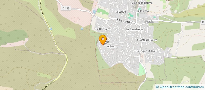 localisation de l'entreprise MADAME JULIETTE CHARMILLOT  POULX