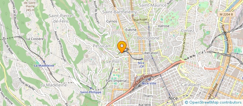 localisation de l'entreprise MADAME JULIETTE CHARON  NICE