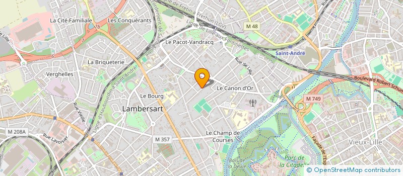 localisation de l'entreprise MADAME JULIETTE CHATELAIN à LAMBERSART