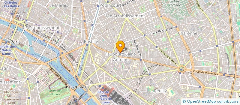 localisation de l'entreprise MADAME JULIETTE CHATELUT  PARIS