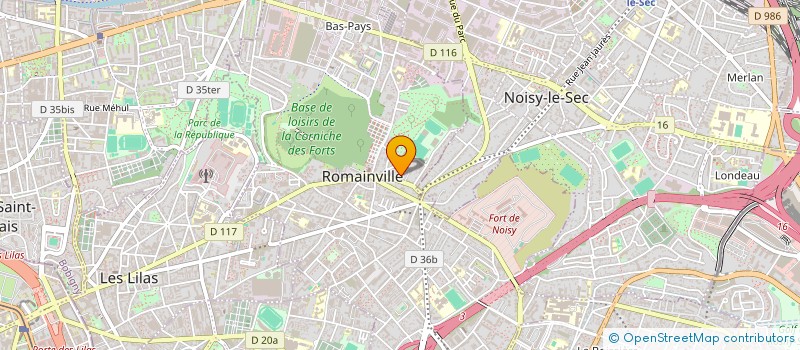 localisation de l'entreprise MADAME JULIETTE CHENEAU  NOISY-LE-SEC