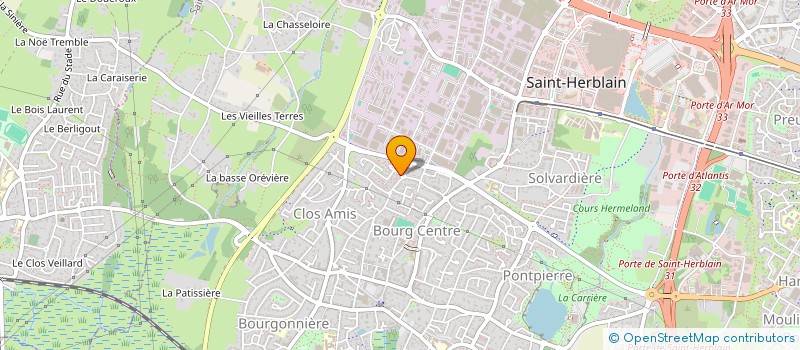 localisation de l'entreprise MADAME JULIETTE CHOJNICKI  SAINT-HERBLAIN