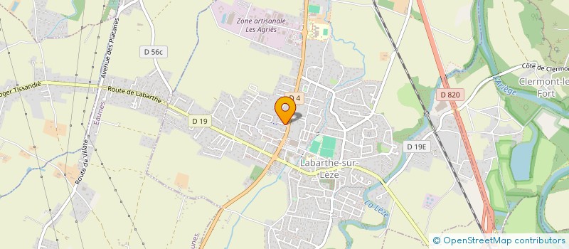 localisation de l'entreprise MADAME JULIETTE CHUNG  LABARTHE-SUR-LEZE