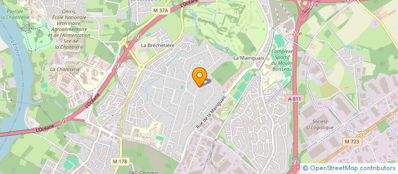 localisation de l'entreprise MADAME JULIETTE CLAUDOT à CARQUEFOU