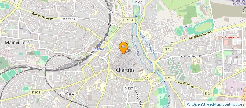 localisation de l'entreprise MADAME JULIETTE CLEMENT à CHARTRES