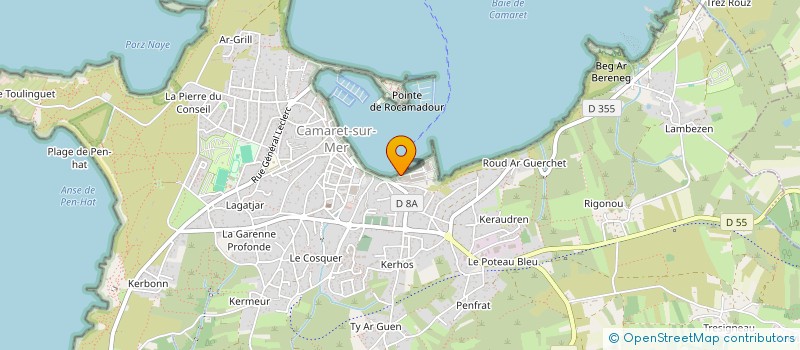 localisation de l'entreprise MADAME JULIETTE COGAN  CAMARET-SUR-MER