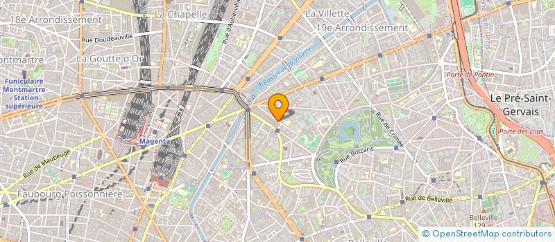 localisation de l'entreprise MADAME JULIETTE COLIN  PARIS