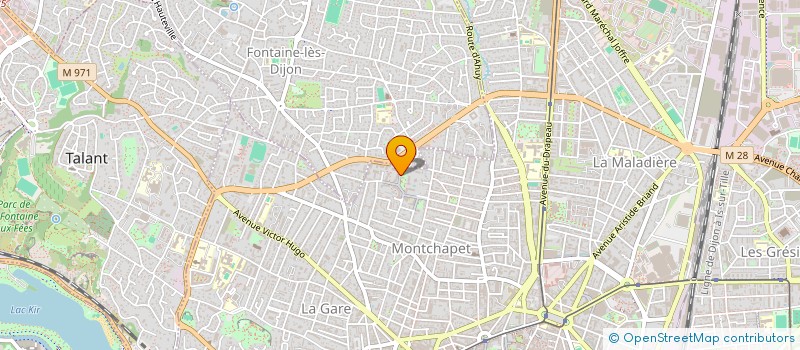 localisation de l'entreprise MADAME JULIETTE COLLIER  DIJON