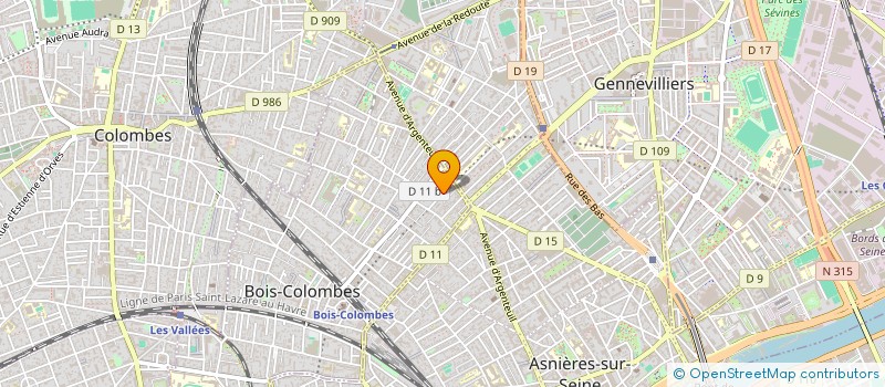 localisation de l'entreprise MADAME JULIETTE CONSTANS à BOIS-COLOMBES