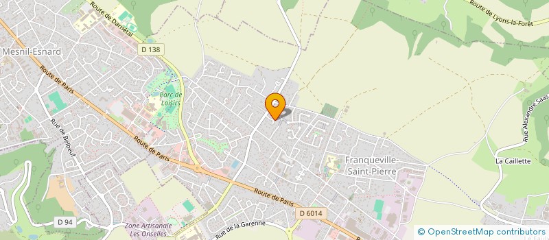 localisation de l'entreprise MADAME JULIETTE CORREIA DA SILVA  FRANQUEVILLE-SAINT-PIERRE