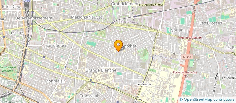 localisation de l'entreprise MADAME JULIETTE CORTES à LYON