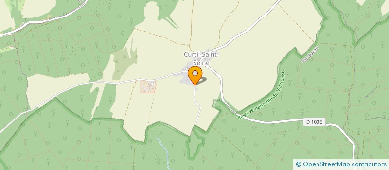 localisation de l'entreprise MADAME JULIETTE COSTE  MESSIGNY-ET-VANTOUX