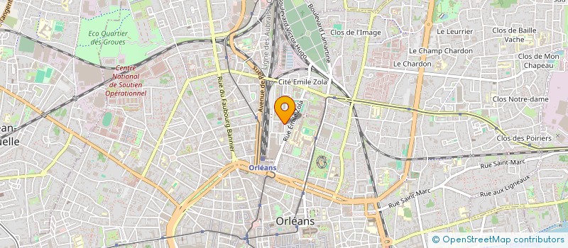 localisation de l'entreprise MADAME JULIETTE COUNILLET à ORLEANS