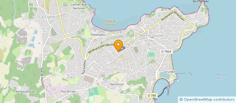 localisation de l'entreprise MADAME JULIETTE COUQUE  PERROS-GUIREC