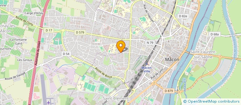 localisation de l'entreprise MADAME JULIETTE COURTHIADE  CHARNAY-LES-MACON