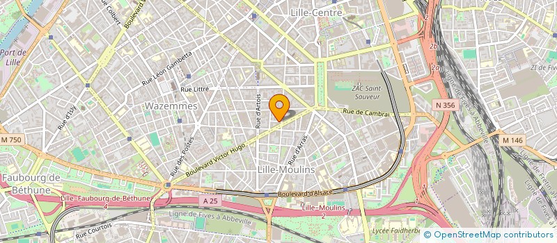 localisation de l'entreprise MADAME JULIETTE CRUCHON à LILLE