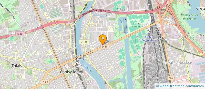 localisation de l'entreprise MADAME JULIETTE CSOSZ à CHOISY-LE-ROI