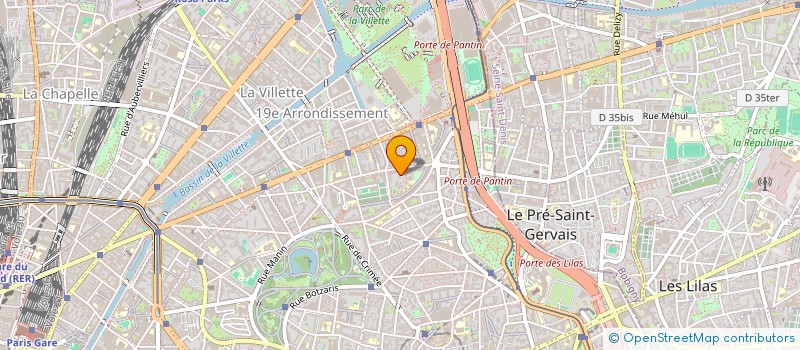 localisation de l'entreprise MADAME JULIETTE DANEY DE MARCILLAC  PARIS