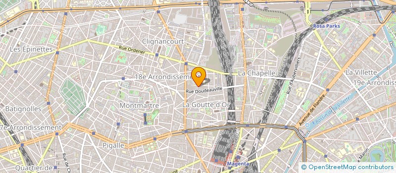 localisation de l'entreprise MADAME JULIETTE DARBOIS  PARIS