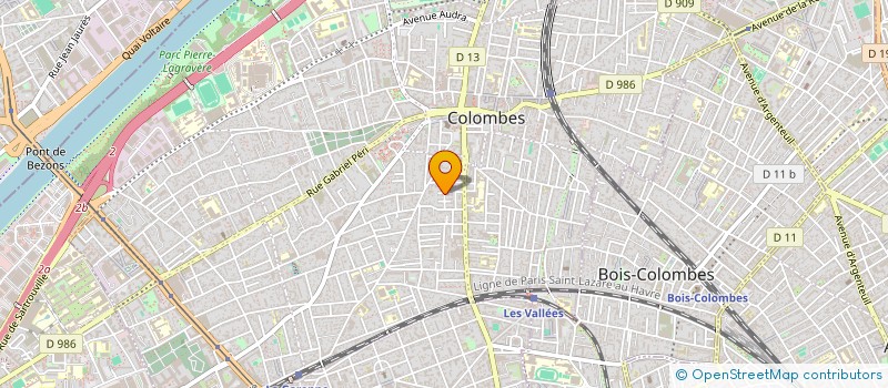 localisation de l'entreprise MADAME JULIETTE DAUMAIL à COLOMBES