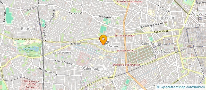 localisation de l'entreprise MADAME JULIETTE DE CAUDRON DE COQUEREAUMONT  BORDEAUX