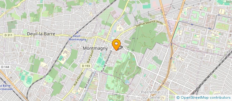 localisation de l'entreprise MADAME JULIETTE DE LA CRUZ  MONTMAGNY