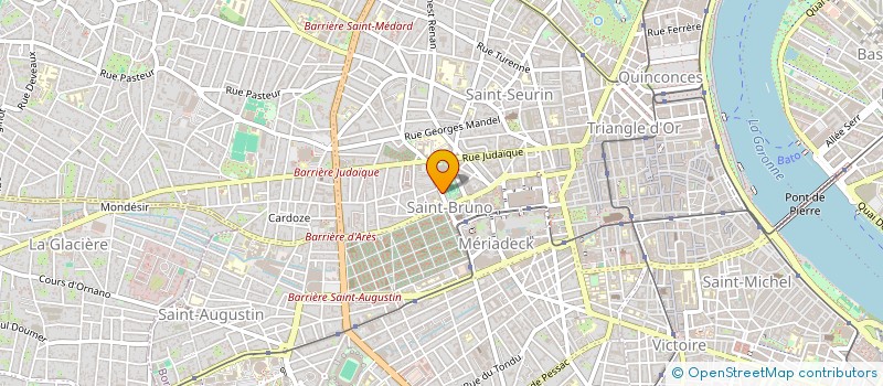 localisation de l'entreprise MADAME JULIETTE DE LA FOUCHARDIERE  BORDEAUX